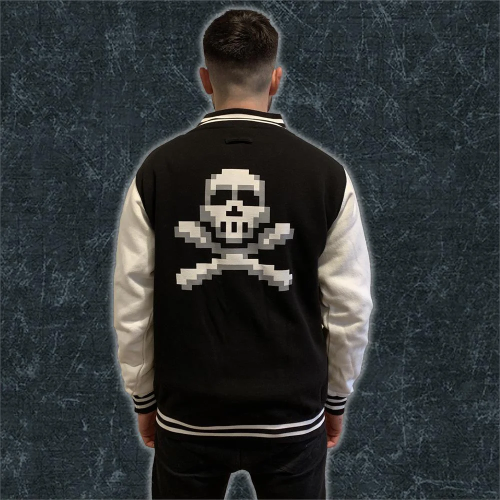 PK Skull Varsity Jacket - Image 4